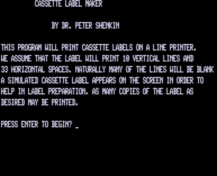Screen shot